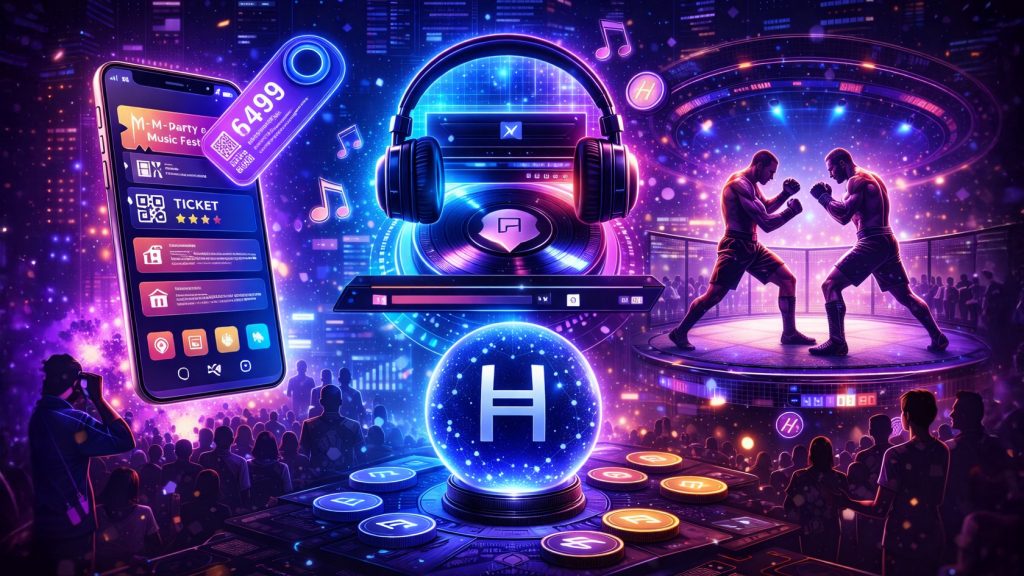 consumer facing apps on hedera